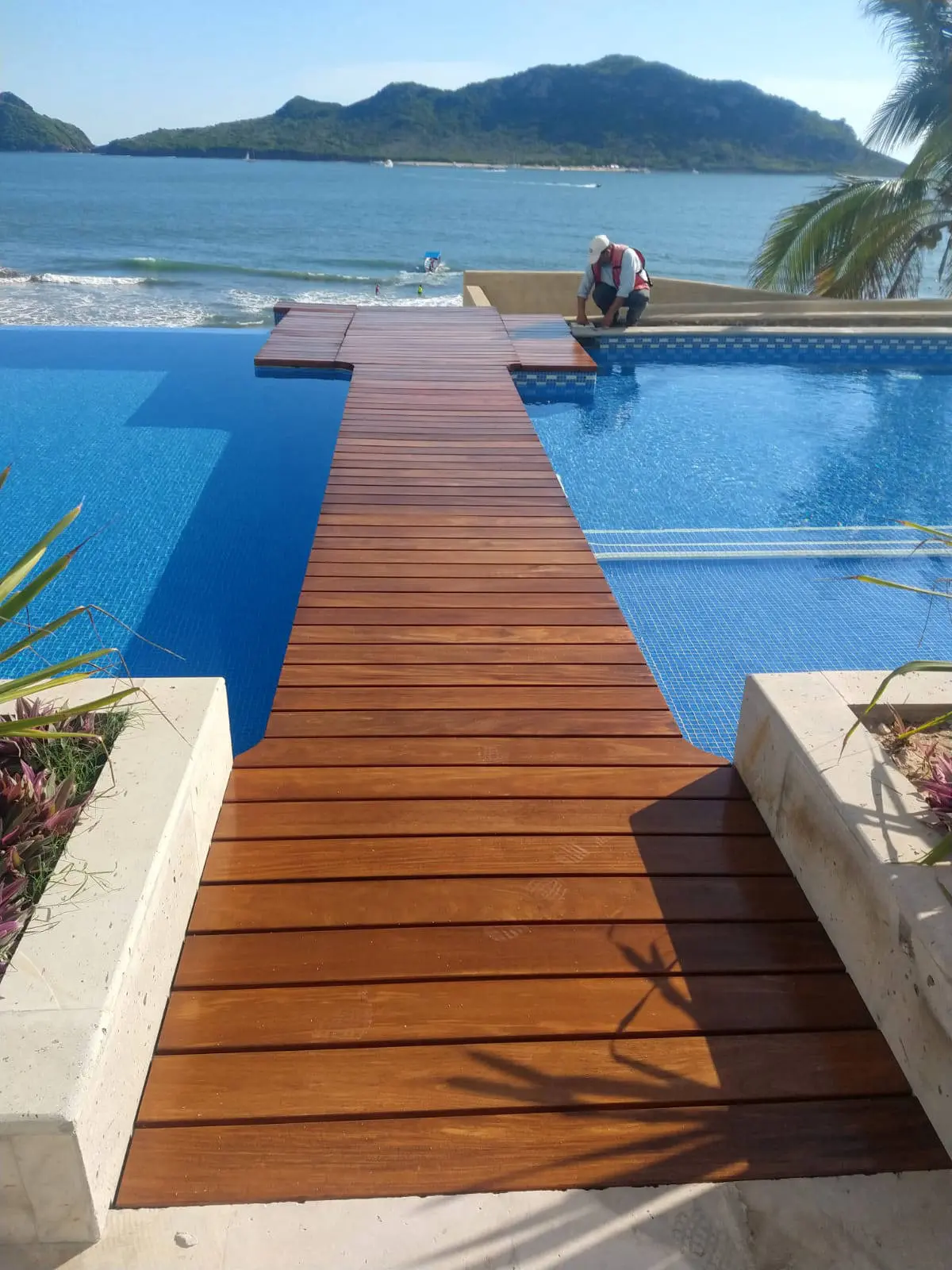 Alberca construida por Cascas Pools