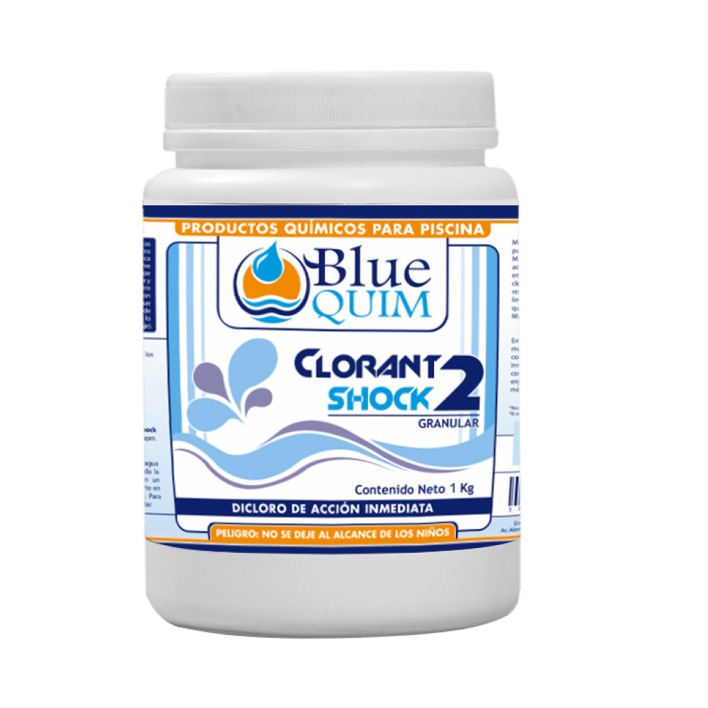 Dicloro Shock CLORANT2 de 1Kg a 50Kg