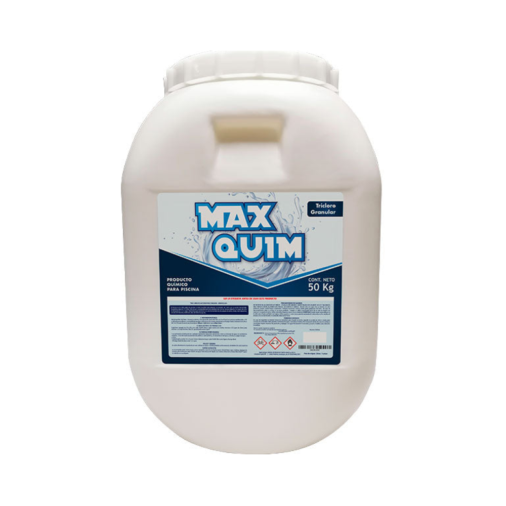Tricloro MAX QUIM Polvo Fino de 50 kg